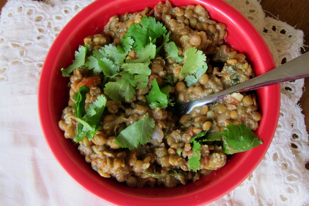 Curried Lentils In Crockpot