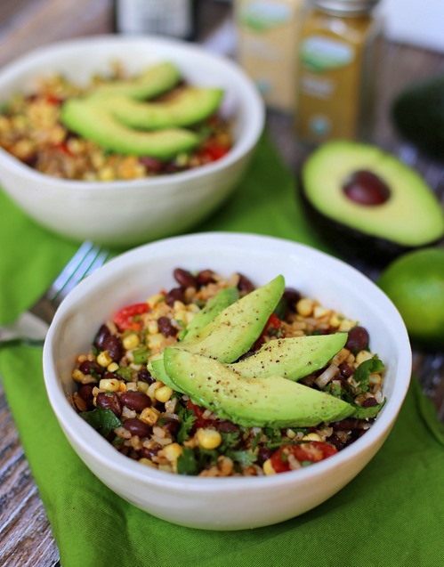 Black Bean And Brown Rice Salad