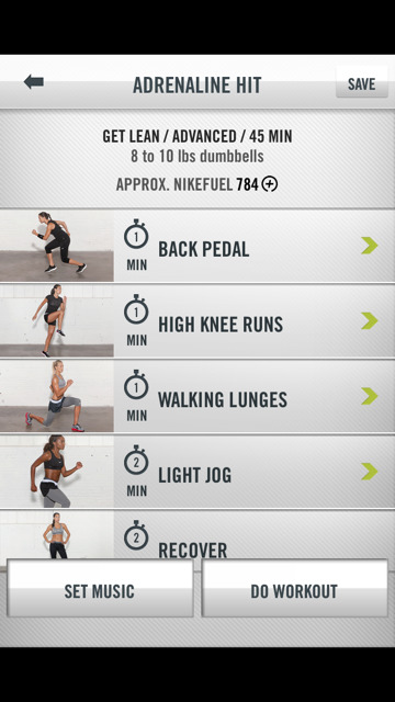 nike training club workouts online