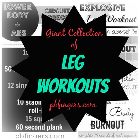 Lower body burnout online workout