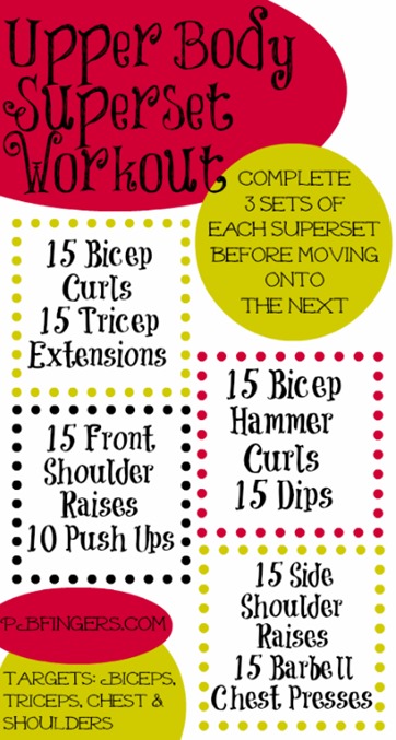 At Home Workouts - Peanut Butter Fingers