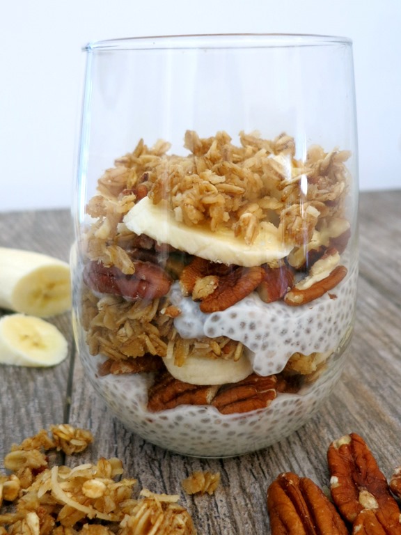 Chia Pudding Breakfast Parfaits Four Ways - Project Meal Plan