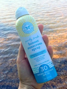 honest company sunscreen spray