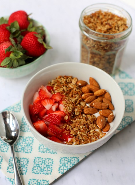 Coconut Hemp Seed Granola (Easy Recipe, Low in Sugar)