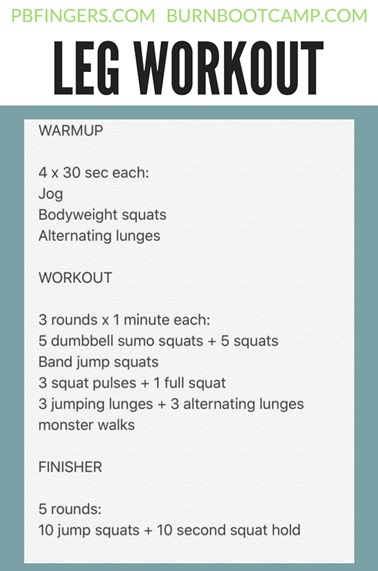 Week Of Workouts (june 2017) - Peanut Butter Fingers