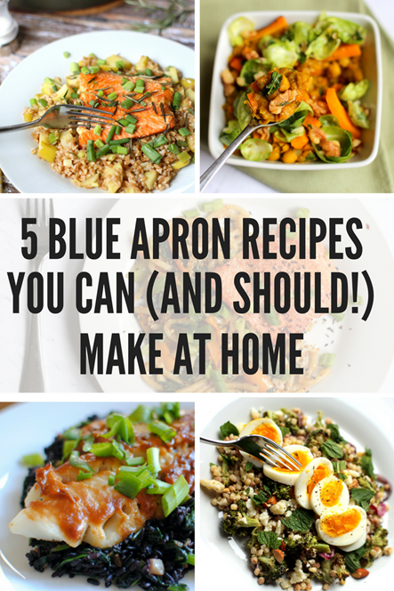 blue apron meal plans