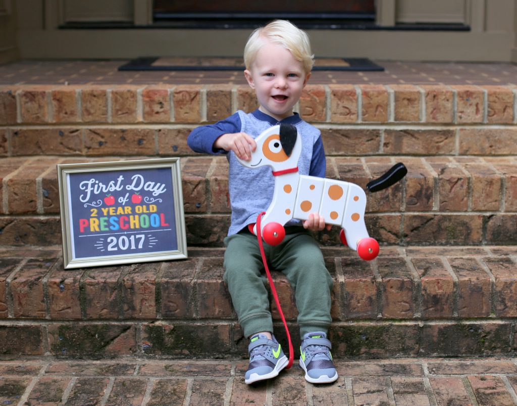 First Day of Preschool Pictures