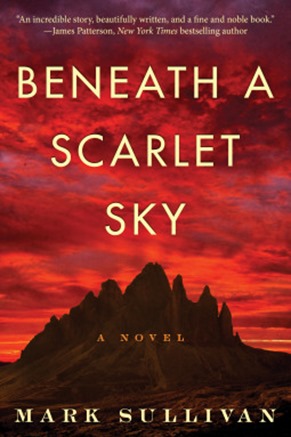 beneath a scarlet sky