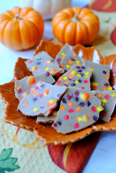 Easy Pumpkin Spice Bark