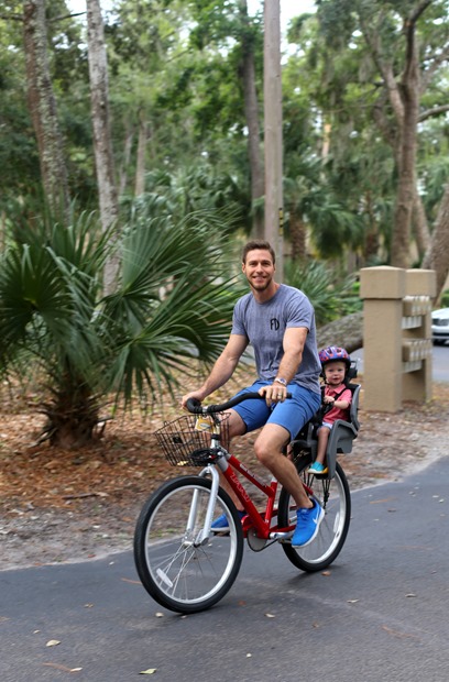 Hilton Head Biking Toddler