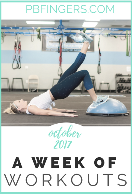 October Workouts