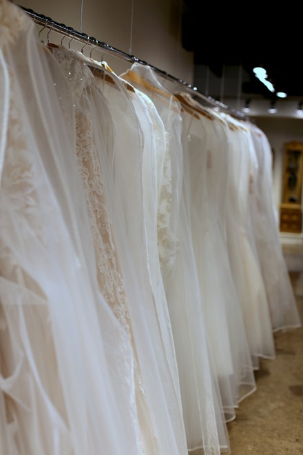 wedding dress shopping