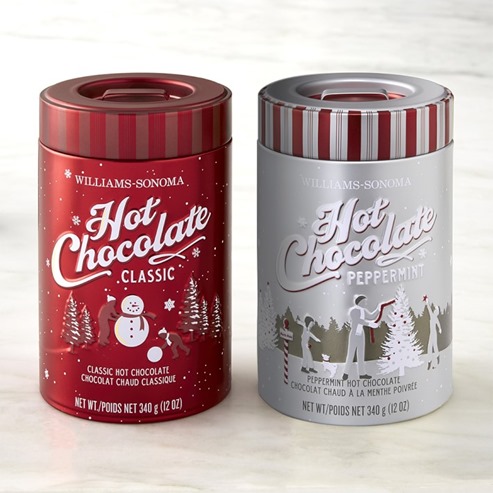 williams sonoma hot chocolate peppermint