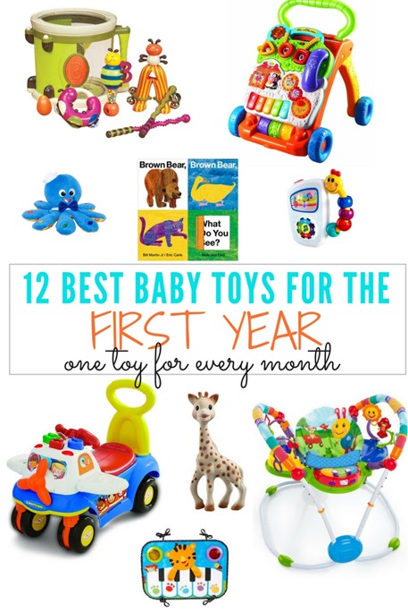 BEST Baby Toys for the First Year - 12 Toys... One for every month!