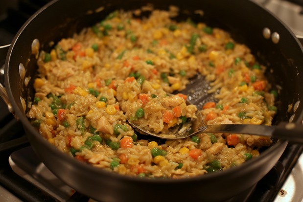 Korma Rice Veggies and Chicken