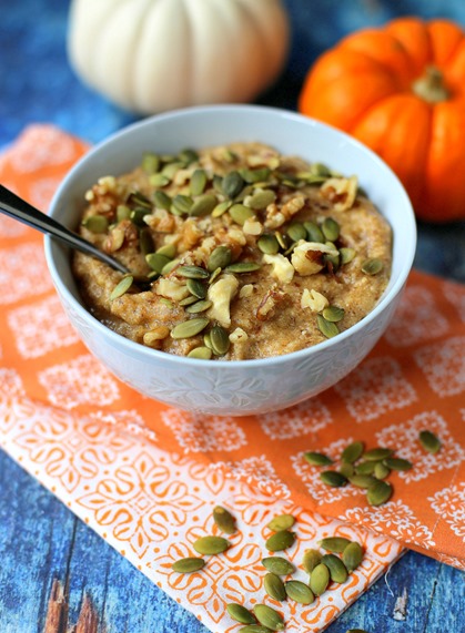 Pumpkin Paleo Oatmeal