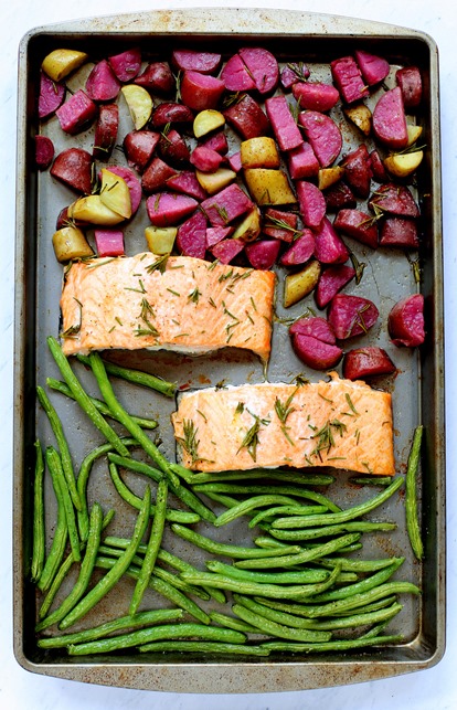 Sheet Pan Paleo Salmon