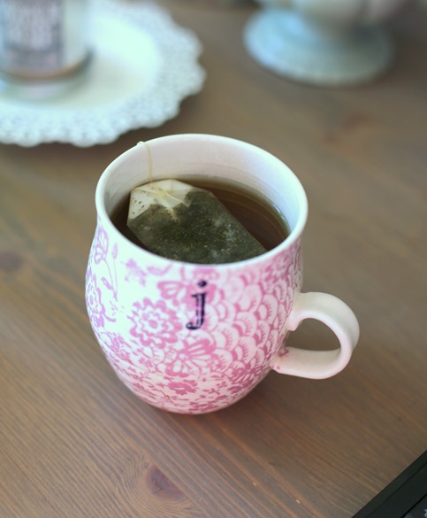 j anthropologie mug and tea