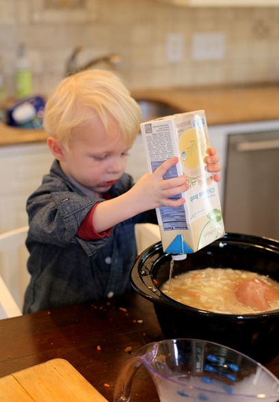 toddler cooking help