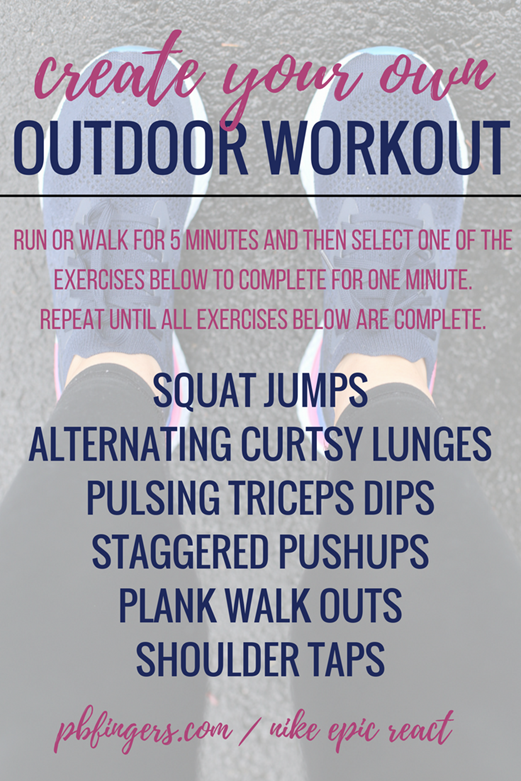 Create Your Own Outdoor Workout