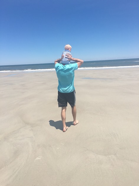 Ryan and Chase at Beach