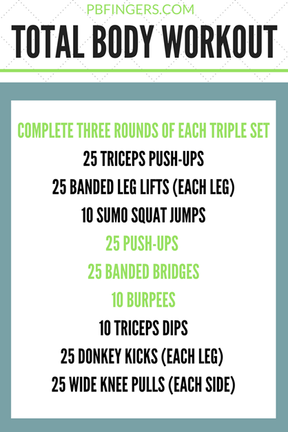 Total Body Bodyweight Workout