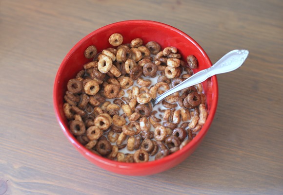 chocolate peanut butter cheerios