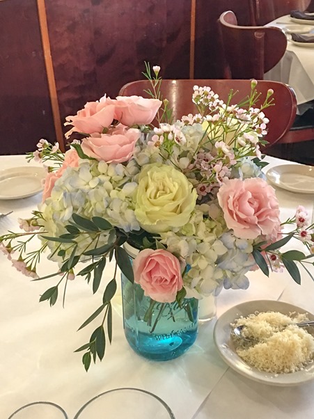 bridal shower centerpiece