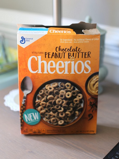 chocolate peanut butter cheerios