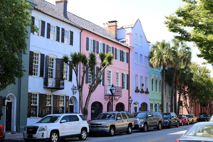 Charleston Rainbow Row