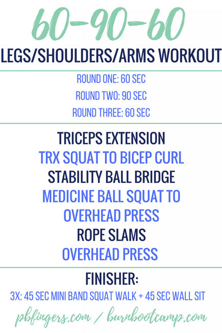 Legs Shoulders Arms Workout