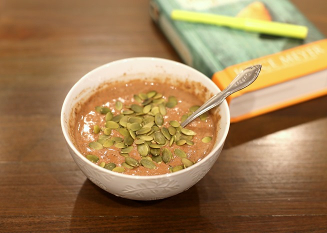 chocolate protein oatmeal