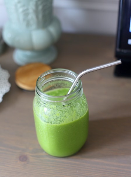 mint green smoothie