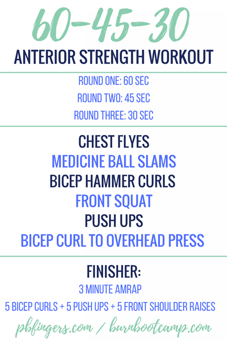 Anterior Strength Workout