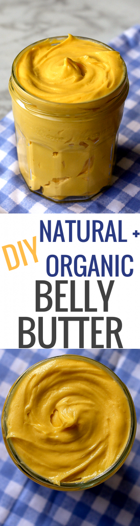 DIY Organic Belly Butter