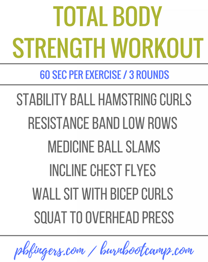 Total Body Strength Workout