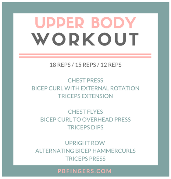 upper body workout