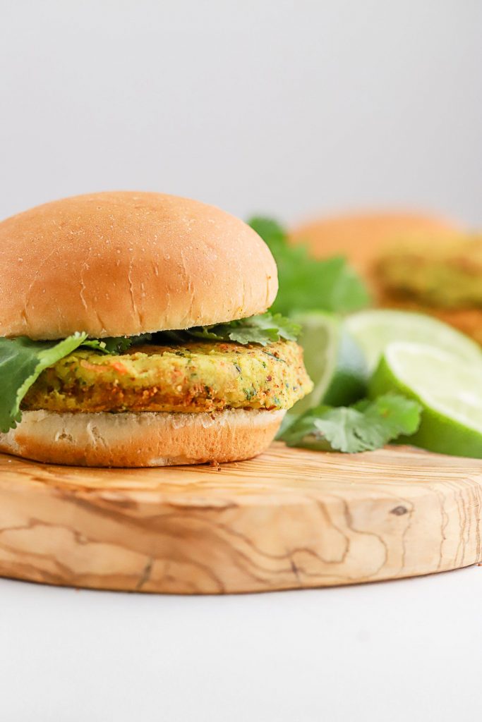 Thai Chickpea Burgers