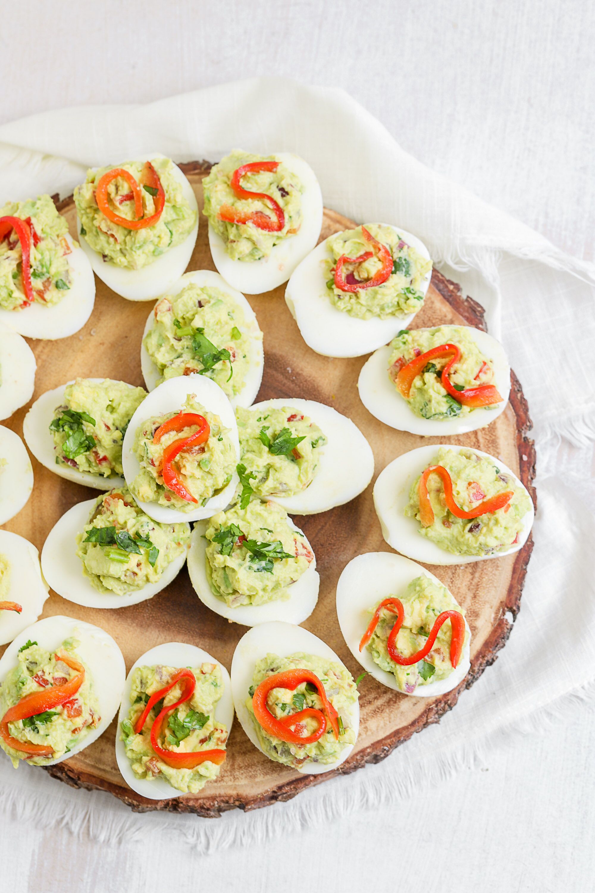 Avocado Deviled Eggs - Healthy Recipes Blog