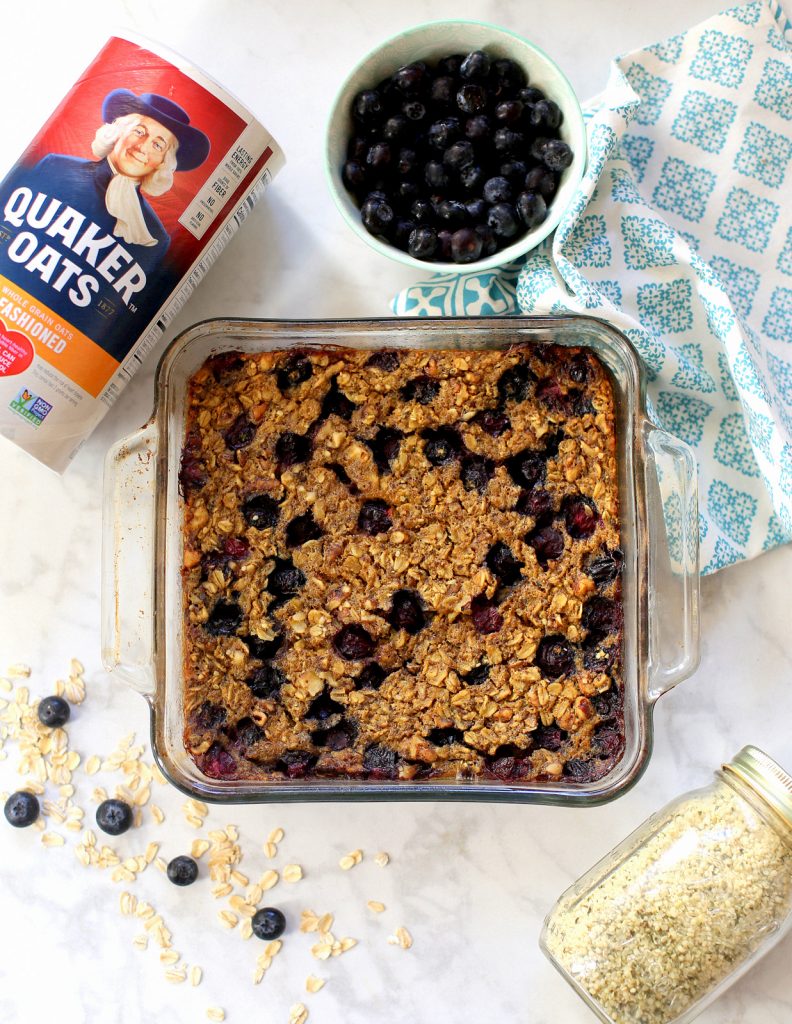 Blueberry Baked Oatmeal