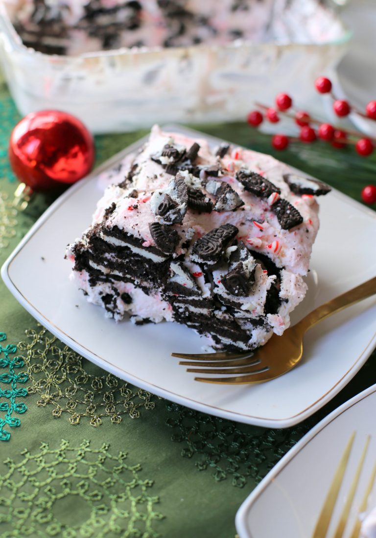 Peppermint Icebox Cake