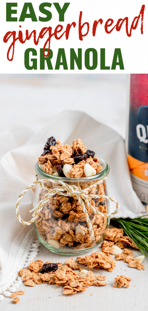 Gingerbread Granola