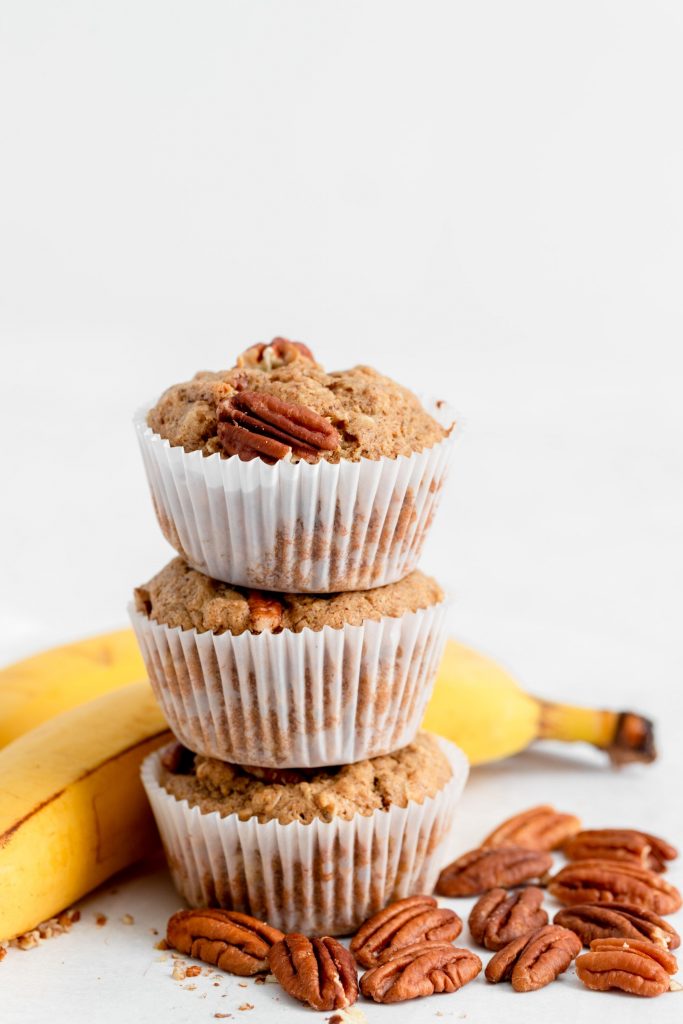 Pecan Banana Muffins