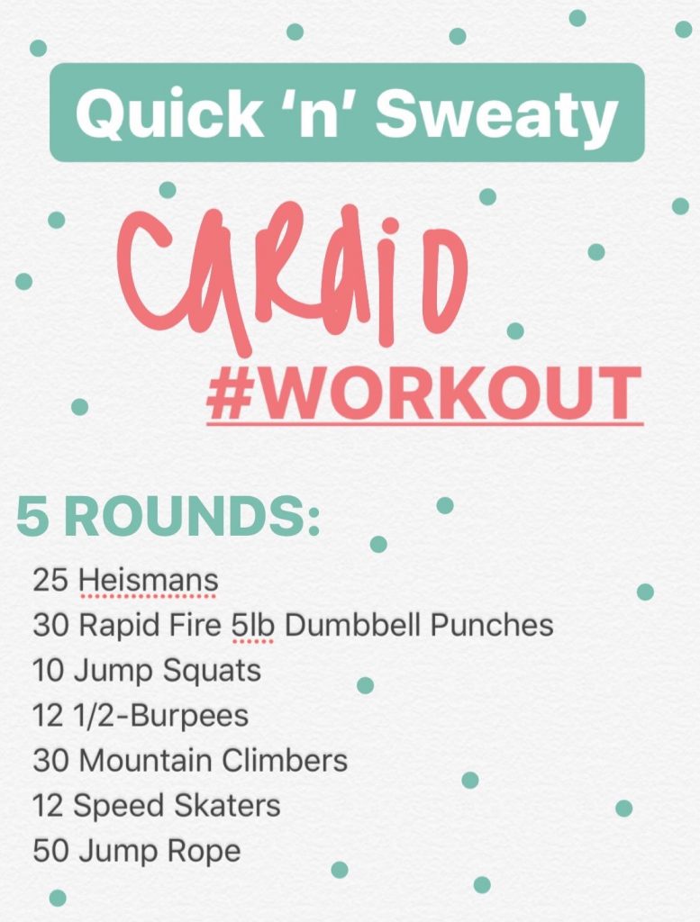 Cardio Workout At Home