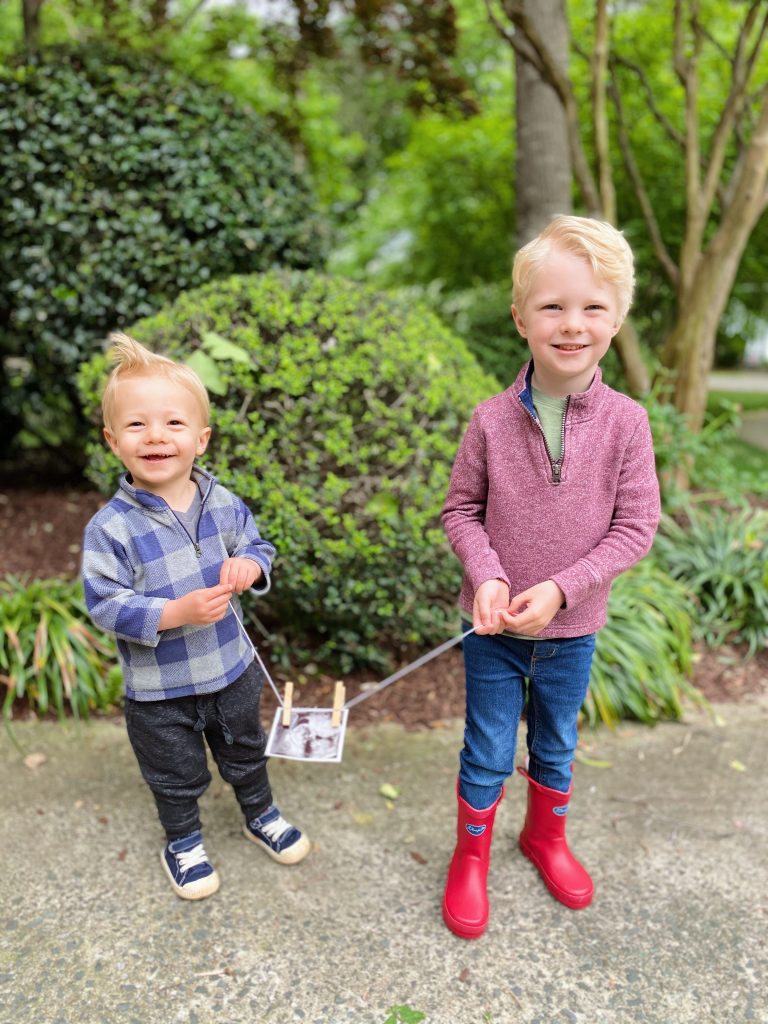 Chase and Ryder and Baby #3 Announcement