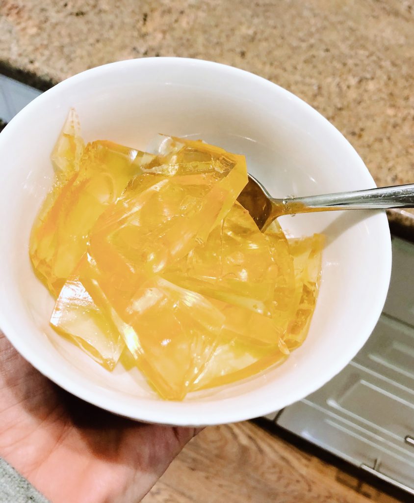 apple juice jello