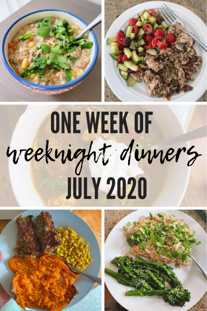 Week of Weeknight Dinners