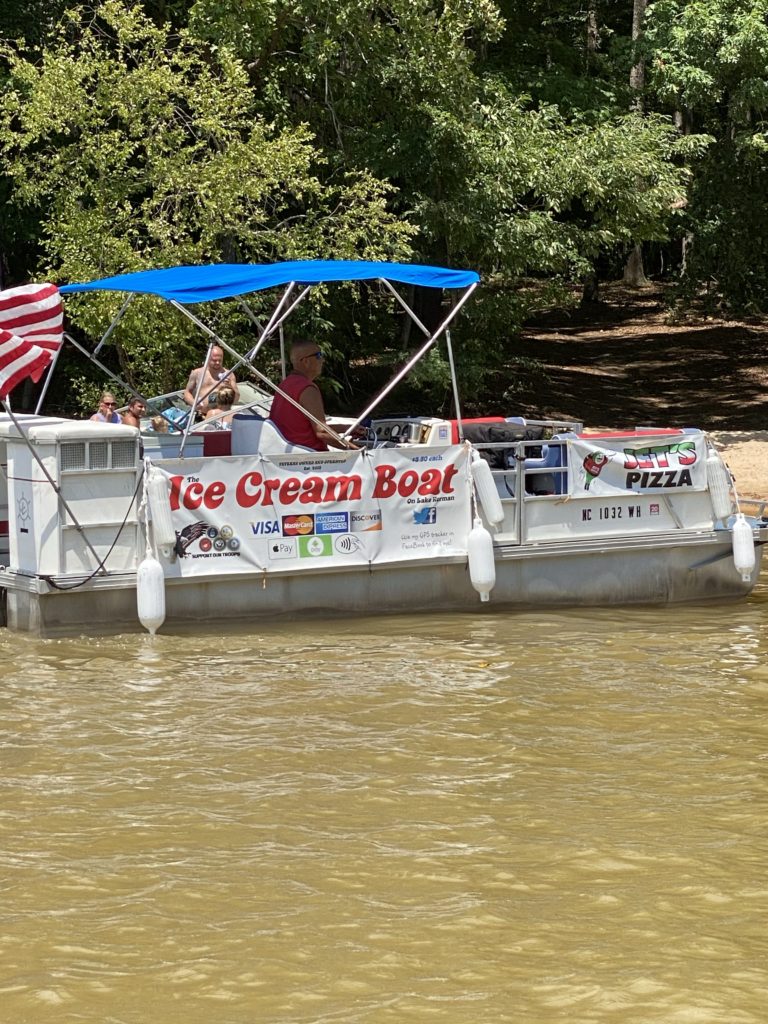 ice cream boat