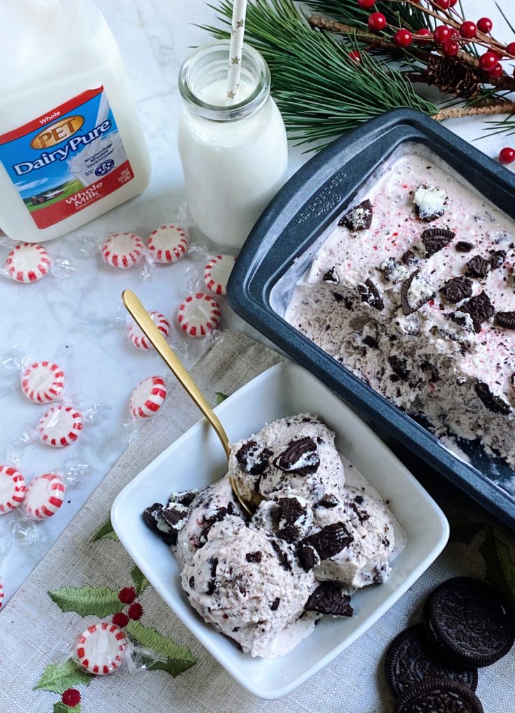 Peppermint Cookies n Cream Ice Cream