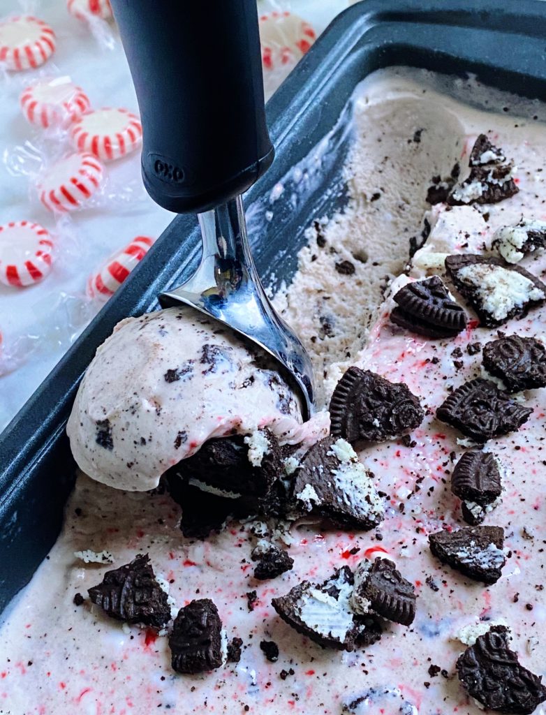 Peppermint Cookies n Cream Ice Cream